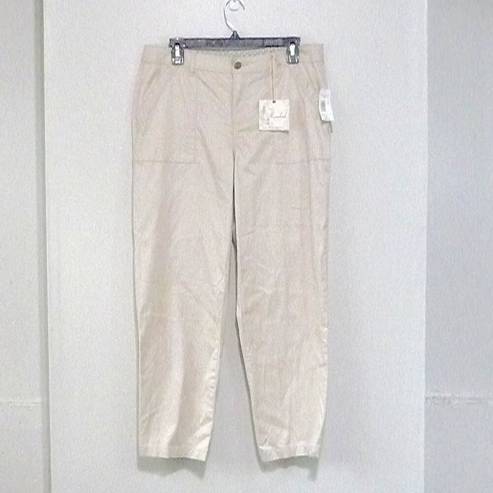 Cafe Marrakesh Lightweight Khaki Pants Size 8